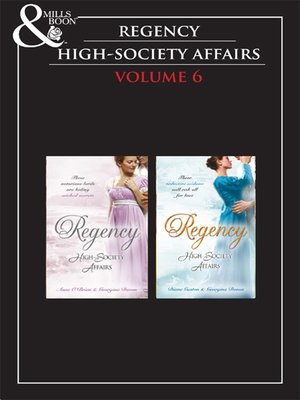 cover image of Regency High Society, Volume 6